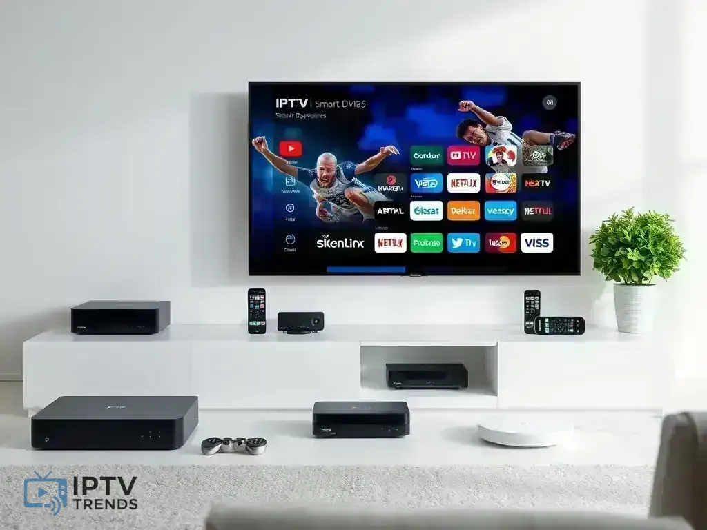 Showcase of all compatible devices for IPTV Trends